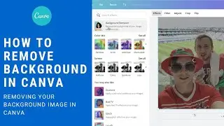 How To Remove Background In Canva | Removing Your Background Image In Canva