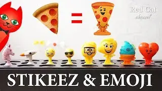 СТИКИЗЫ И ЭМОДЖИ, СРАВНЕНИЕ С ТЕЛЕФОНОМ | EMOJI ЕМОДЖІ МУВІ ЭМОЦИИ | Обзор фигурок-ручек и смайлов