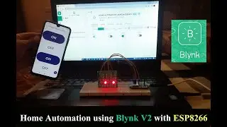 Home automation using Blynk with ESP8266