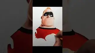 The Incredibles coloured pencil drawing #artology #theincredibles #art