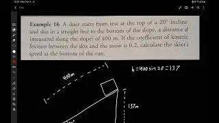 Energy in systems on inclines - Physics SL IBDP