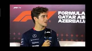 F1 drivers press conference - Azerbaijan - Franco Colapinto