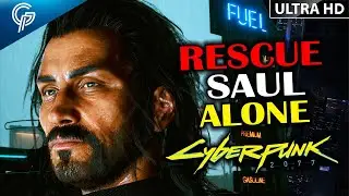 What Happens If V RESCUES SAUL without Panam in Cyberpunk 2077 Riders on the Storm Mission