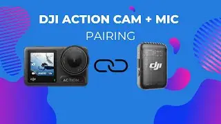 How to Connect DJI Action Cam 4 with DJI Mic 2 | Easy Tutorial