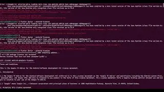 flutter doctor --android-licenses not working due to java.lang.UnsupportedClassVersionError  #Ubuntu