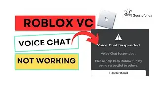 Roblox voice chat is not working