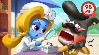 Dobie at the Dentist | Healthy Habits | Educational Cartoons for Kids | Sheriff Labrador