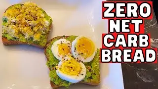 Easy Keto Breakfast For Beginners I Bread On Keto Diet I Low Carb Bread I ZERO NET CARBS!