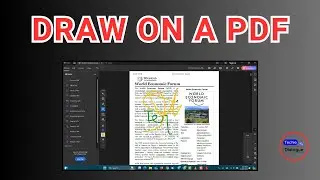 How to Draw On a PDF