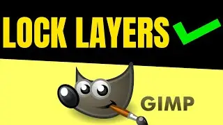 How To LOCK Layers in GIMP (2024)