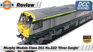 Review: Murphy Models Class 201 MM0222 Irish Rail Locomotive 'River Dargle' with MM0044 DCC Sound HD