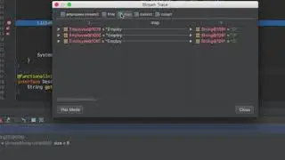 Stream debugger Intellij