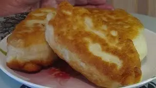 Жареные пирожки с капустой-проверенный рецепт