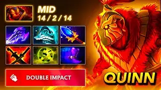 [7.38] Quinn EMBER SPIRIT Mid | Full Gameplay Dota Class