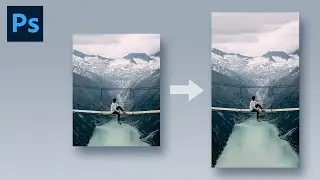 Don't crop your image like this !! | Content aware crop | Photoshop