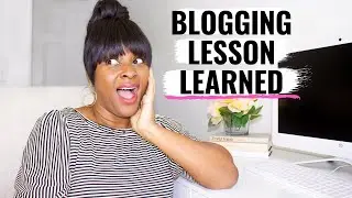 TIPS FOR NEW BLOGGERS: Big Lessons I Learned about Blogging this Year! | Blogging for Beginners 2020