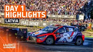 Day 1 Highlights | WRC Tet Rally Latvia 2024