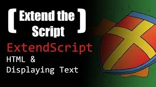 HTML & Displaying Text in ExtendScript Panel