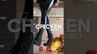 Warrior Boots vs. Chicken! Food Crushing! Oddly Satisfying! ASMR