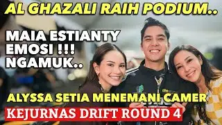 AL GHAZALI RAIH PODIUM DI KEJURNAS DRIFT ROUND 4 !!  MAIA ESTIANTY MARAH-MARAH ?!