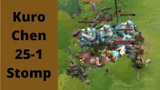 How Nigma STOMP TNC 25-1 with Kuro's Chen at the Leipzig Major | DotA 2 Chen Guide (7.23)