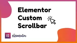 How to make a custom scrollbar