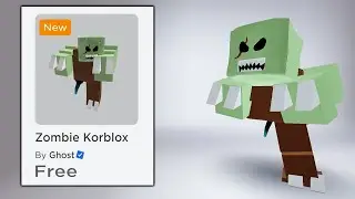 *NEW* GET THIS FREE KORBLOX ZOMBIE KING BUNDLE IN ROBLOX NOW! 😎