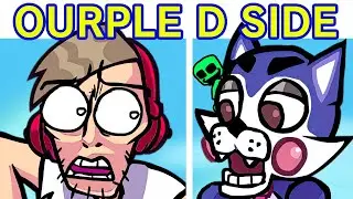 Friday Night Funkin VS Ourple Guy D-Sides, VREEN GUY & PewDiePie - Bite (FNF Mod/FNAF/Purple Guy)