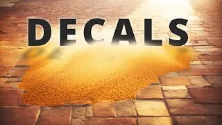 How to Make a Sand Pile - Decals in Unreal Engine 5