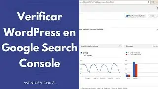 Verificar WordPress en Google Search Console en 5 minutos