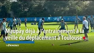 Maupay déjà à l’entraînement à la veille du déplacement à Toulouse