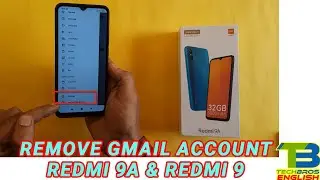 Remove Gmail Account in Xiaomi Redmi 9a and Redmi 9 | How to Remove Google Account Xiaomi Mobiles🔥🔥🔥