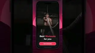 Fitness App in React Native 🔥 #shorts #reactnative #expo #reactjs #app #ui #ios