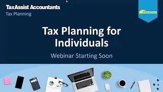 Tax Planning for Individuals - Webinar