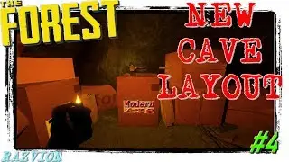 THE MODERN AXE NEW CAVE LAYOUT | Let's Survive The Forest Version 1.10 Ep4