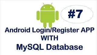 Android Login/Register App with MySQL-07- Design Registration Form