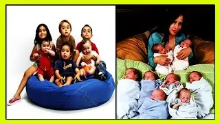 История Матери-Одиночки 14 детей Натали(Нади) Сулейман,  Родившей в 2009 году Сразу Восемь Близнецов