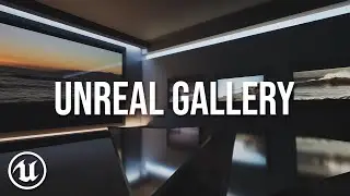 Building an exhibition space #UnrealEngine5