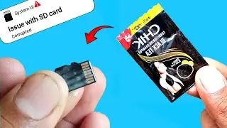 😱 Fix Corrupted SD Card with Shampoo in 1 Minute! 🧴100% Working Trick!