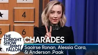 Charades with Saoirse Ronan, Alessia Cara and Anderson .Paak