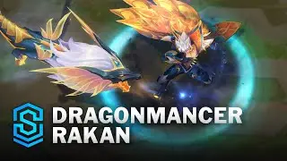 Dragonmancer Rakan Skin Spotlight - Pre-Release - PBE Preview - League of Legends