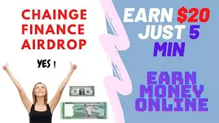 $20 Chainge Finance Airdrop🟣 How to earn money online | Talent Stable |