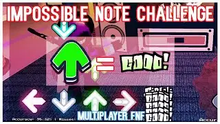 IMPOSSIBLE Note Challenge in Roblox Friday Night Funkin