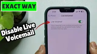 How to Disable Live Voicemail on iPhone During Calls (2024 Update)