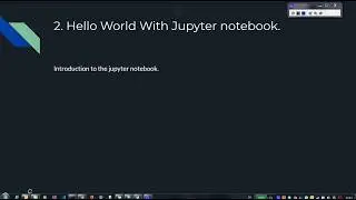 2. Jupyter notebook intro hindi