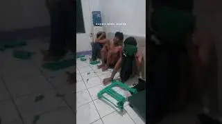 viral ditiktok gangster disolo kursi hijau