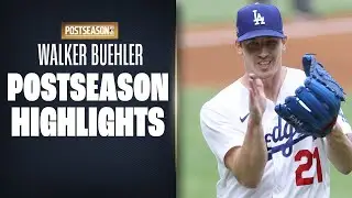 Walker Buehler Postseason Highlights (Dodgers young ace dominates throughout playoffs!)