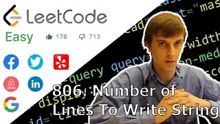 LeetCode Number of Lines To Write String Solution Explained - Java