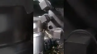 Обработка поковки из нержавеющей стали на карусели