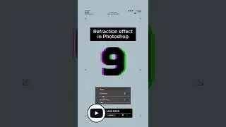 Photoshop's Distorted Refraction - A Step by Step Guide #photoshop #photoshoptutorial #photoshoptips